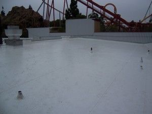 Completed Flat Roof