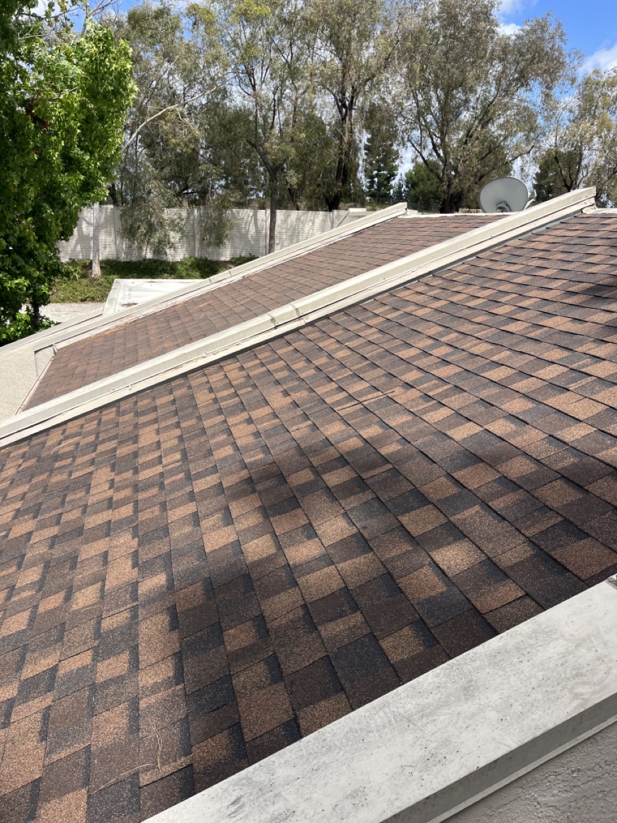 Anaheim Park Ridge roof repair project