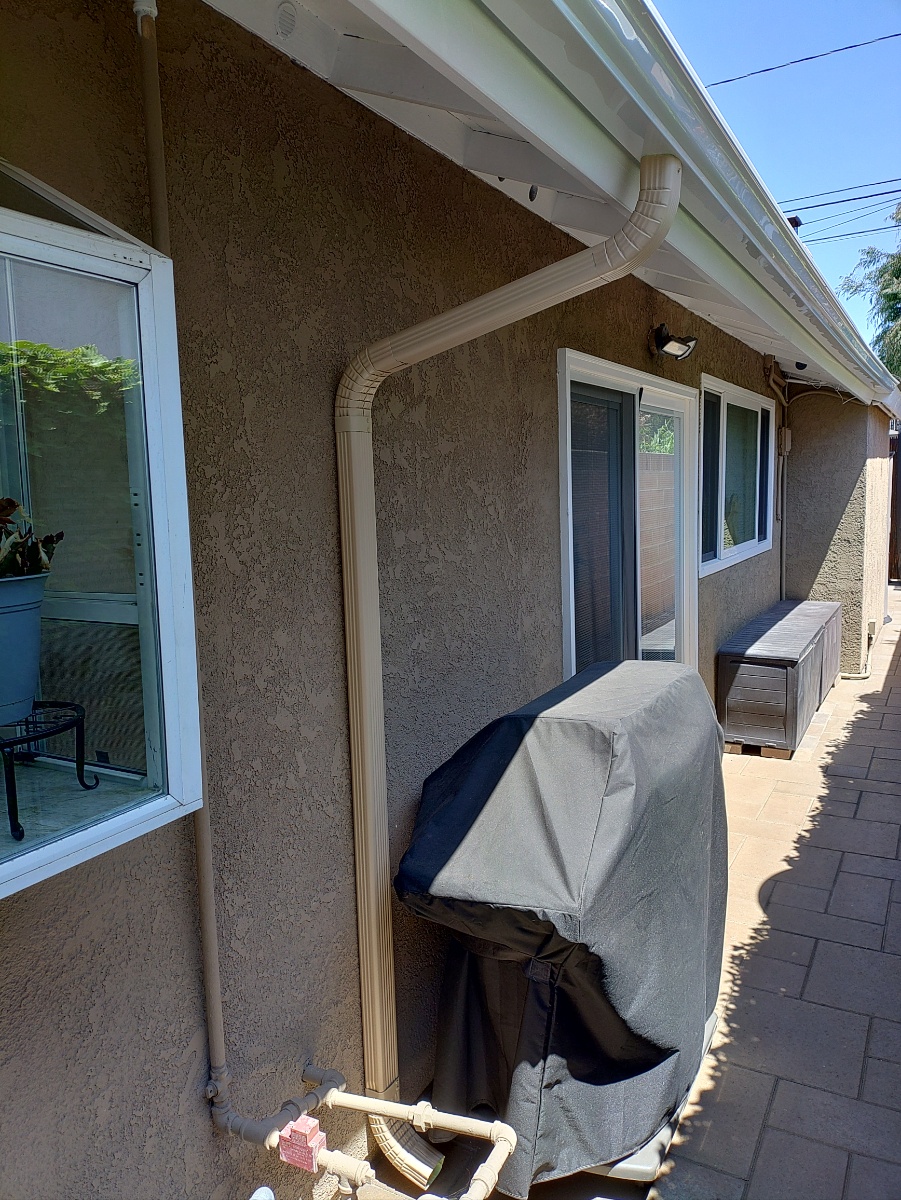 Anaheim Rain Gutter Installation project photo 2