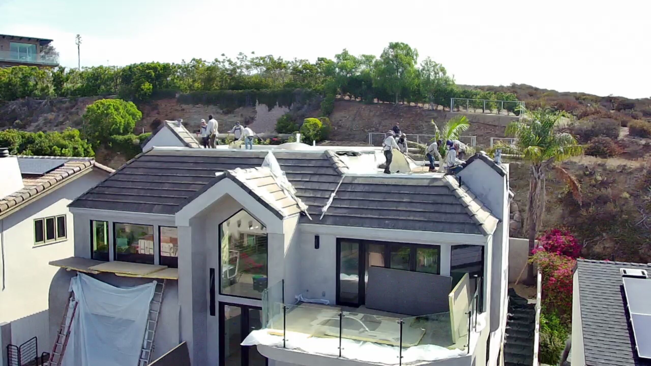 Laguna Beach roofing work