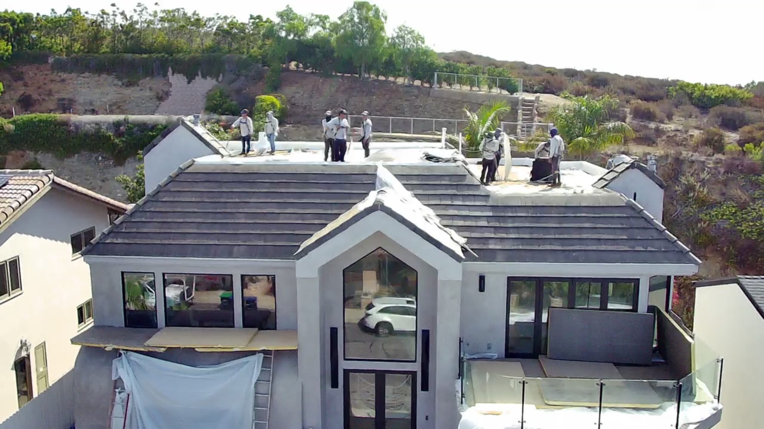 Laguna Beach roof installation